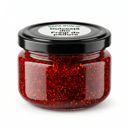 Dulceață de Fragi de Pădure – Preparată Artizanal după Rețetă Tradițională - 50g