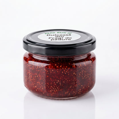 Dulceață de Fragi de Pădure – Preparată Artizanal după Rețetă Tradițională - 50g